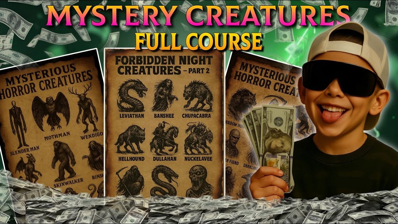 How to Make Viral MYSTERY CREATURES Video 😱🎥 | Full Course Tutorial 🔥 ...