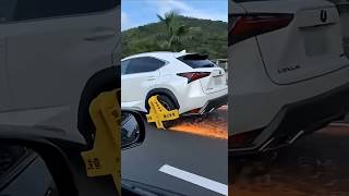 如果鎖胎還硬開上國道？AI算出最慘代價What If You Drive with a Wheel Lock? A...