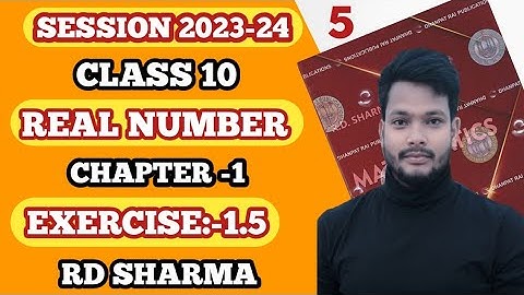 RD Sharma Class-10 || Ex-1.5 ,Q1 to R13 || Real Numbers || New Edition || CBSE || Vishesh Study ||