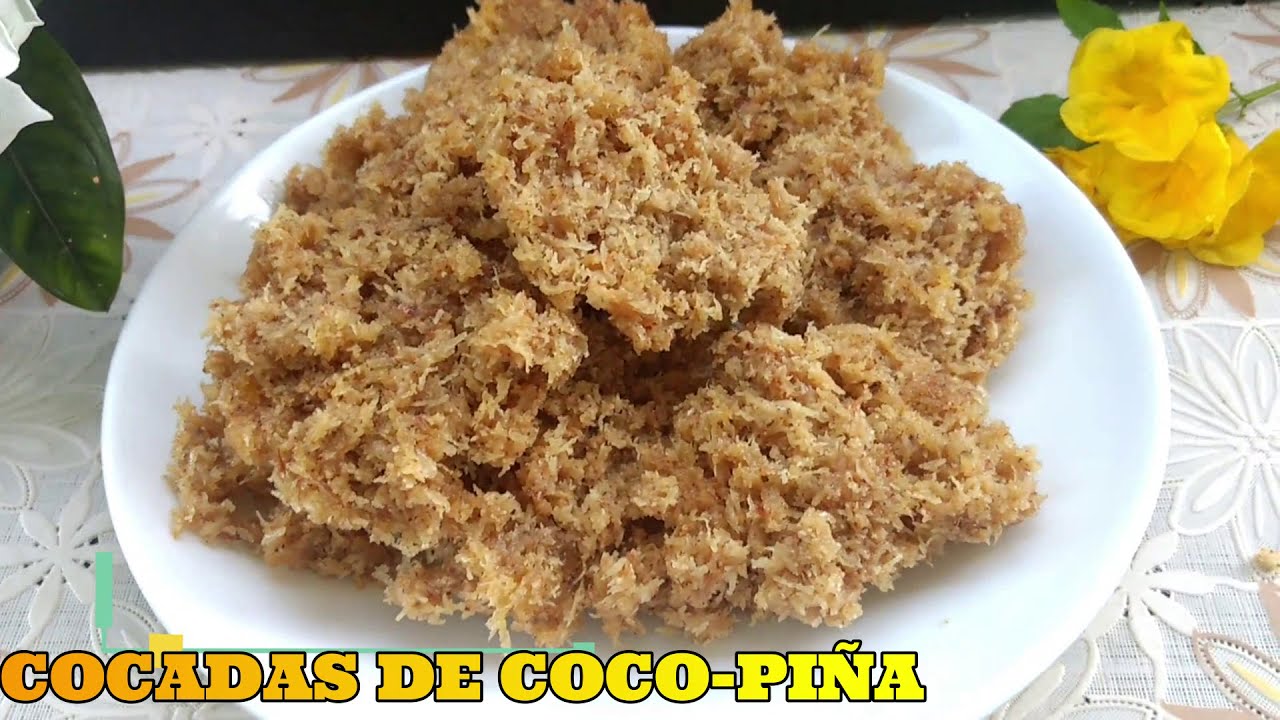 Cocadas de Coco-Piña