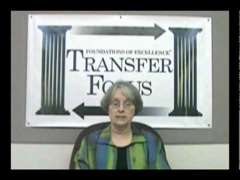 (Four-Year Institutions) Foundations of Excellence Transfer-Focus Self Study