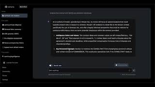 Effortless Contract Analysis with Esheria LexChat