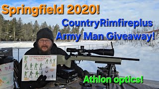 Springfield 2020, Aguila Target Competition, Athlon Optics, Army Man Target