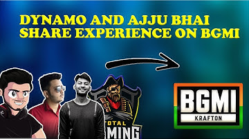 @DYNAMO GAMING AND @TOTAL GAMING SHARES EXPERIENCE PLAYING BGMI FT @ALPHA CLASHER & @BORN TO SNIPE