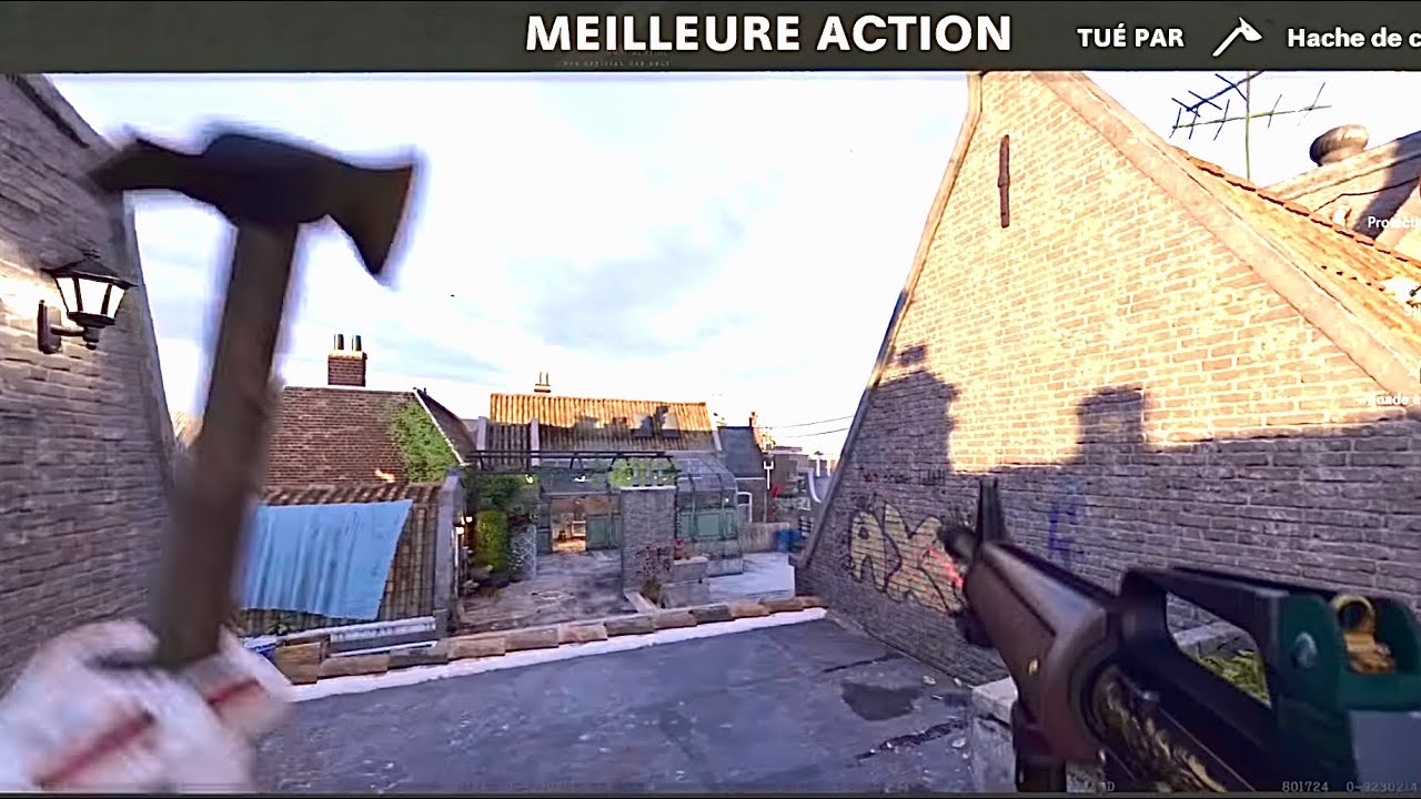 Cold war 1v1  tomahawk throw win