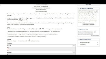 C. Maximum width | Codeforces Round 704 (Div. 2) | *1500 | Two Pointers Technique | Maths