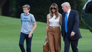 10 Photos That Prove Barron Trump Is A Normal 11-Year-Old.