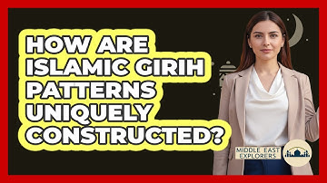 How Are Islamic Girih Patterns Uniquely Constructed? - Middle East Explorers