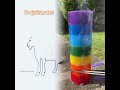 PAINTING A GOAT WITH ONE SEASONAL LINE #Shorts #OliviaValent