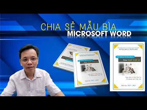 Download mẫu bìa đẹp thiết kế trên MS Word – Hướng dẫn chỉnh sửa