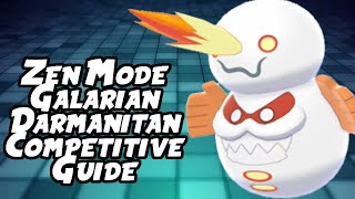 Zen Mode Galarian Darmanitan VGC \& Singles Competitive Guide | Pokemon Sword and Shield VGC 2020