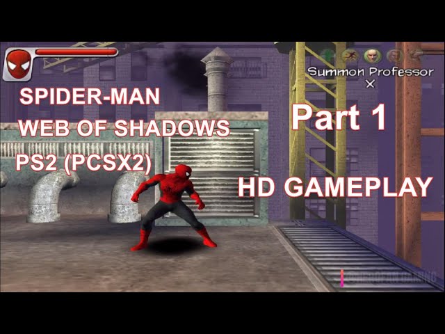 SPIDER-MAN WEB OF SHADOWS * FULL GAME [PS2] GAMEPLAY ( FRAMEMEISTER ) 