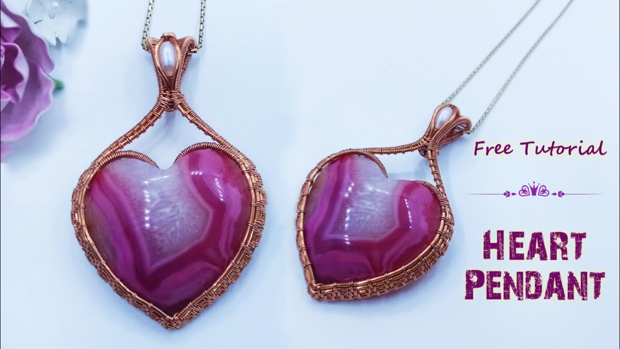 Heart Pendant How to Make Wire Jewelry YouTube