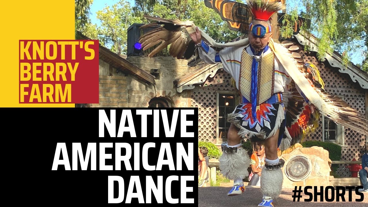 Native American Dancer (Knott's Berry Farm) #shorts | MOODY BLOOMS