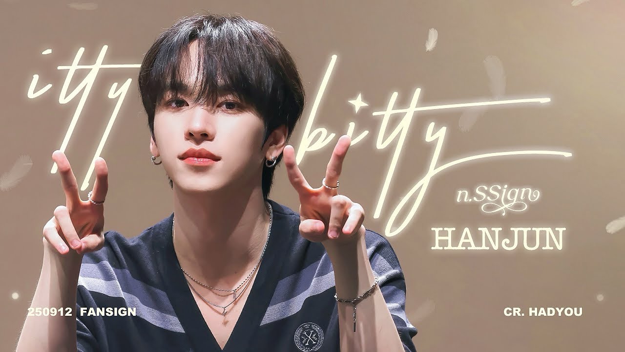 Bitty N 250912 fromm 《itty bitty》n.ssign 한준 직캠 - YouTube