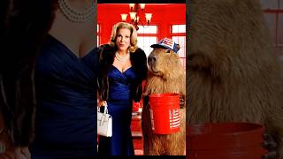 Mom Hates Red… But Praises Capybara for Painting the House! #funnyshort #rumi