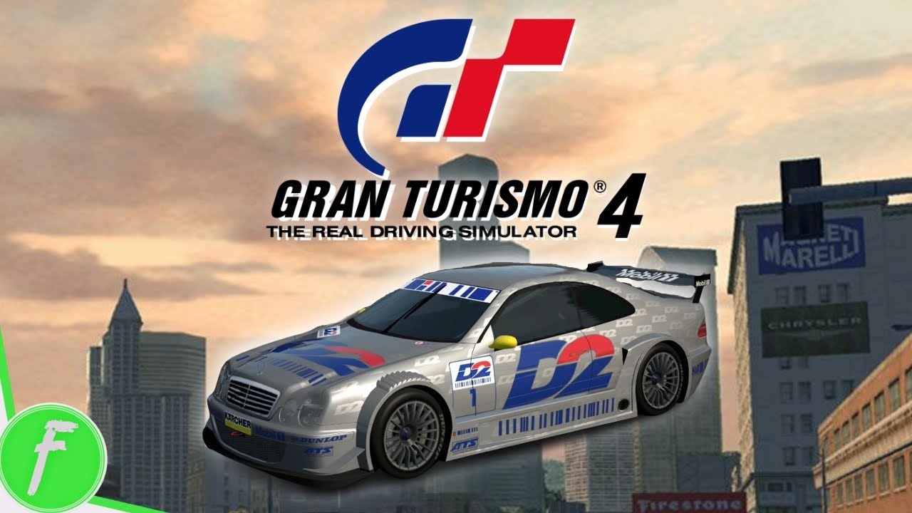 Gran Turismo 4 Mercedes CLK Touring Car Gameplay HD (PS2) | NO