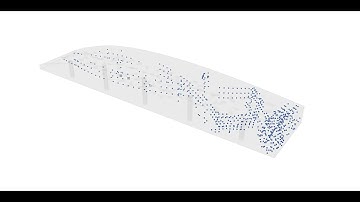 Architectural Acoustics: Sound wave pattern visualization ENPC Cantine - adding extra panels