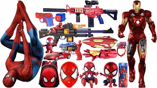 Spider Man-lorn man action doll | Marvel popular toy collection,Marvel toy gun collection unboxing