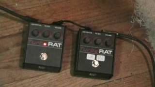 ProCo Turbo Rat LM308N Chip Comparison on Bass