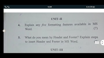 B23-SEC-101) Dec-2023) Office & spreadsheet tools learning computer subject kurukshetra Uni. Hry.