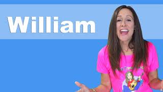 Name Game Song William | Learn to Spell the Name William | Patty