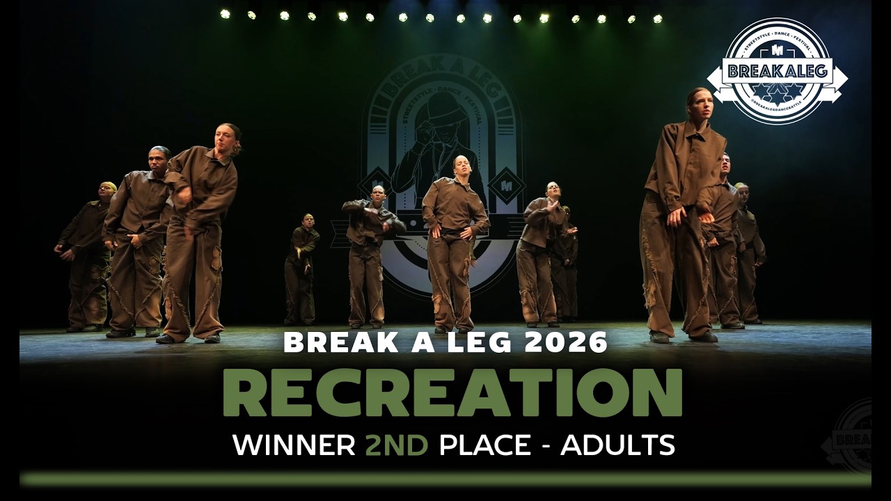 Recreation | 2nd Place | BREAK A LEG 2026 | Adults | Meervaart | Crew Competition