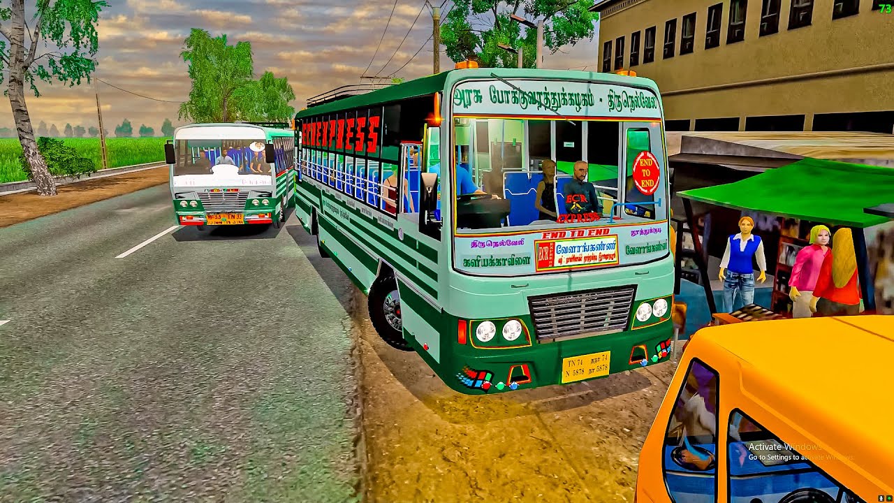 EXTREMELY AGGRESSIVE & HIGHSPEED TNSTC DRIVING Euro Truck Simulator 2