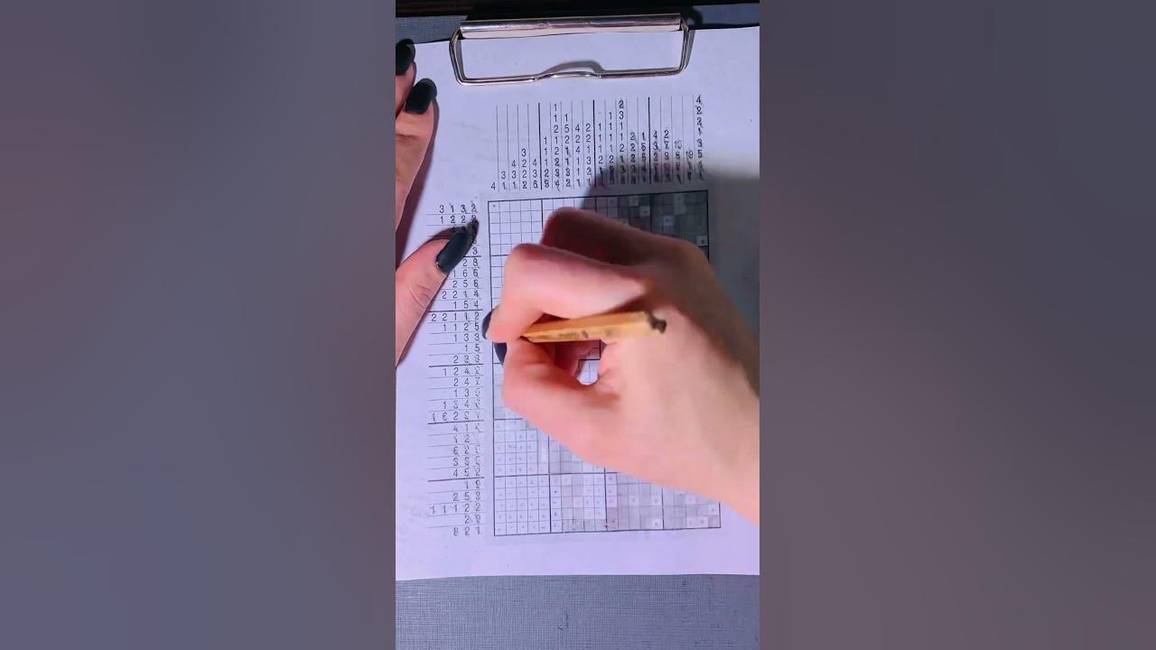 #нонограм #японскиекроссворды #nonogram - YouTube