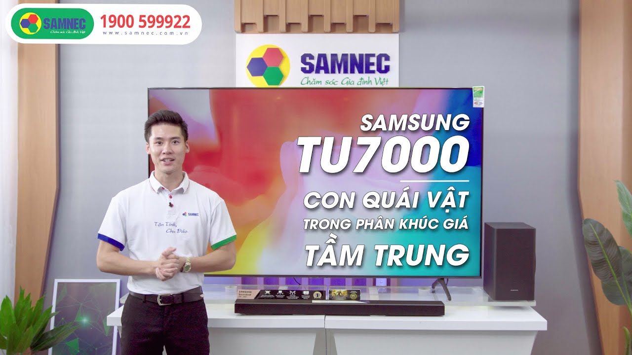 TV Samsung TU7000 Liệu Đây Có Phải Con Quái Vật 2020  | SAMNEC điện máy