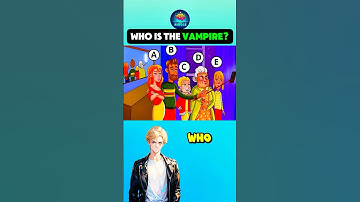 WHICH ON IS A VAMPIRE?#riddlechallenge #riddleaddict #logicpuzzles #riddleoftheday