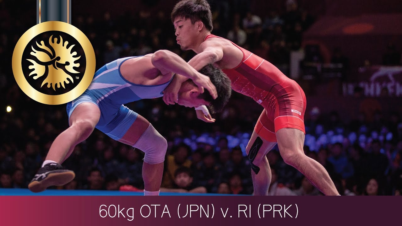 GOLD GR - 60 kg: S. OTA (JPN) v. S. RI (PRK)