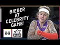 Justin Bieber Full Highlights at 2018 All-Star Celebrity Game | Feb 16, 2018