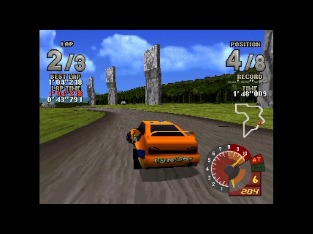 Racingroovy VS PS1 Gameplay - YouTube