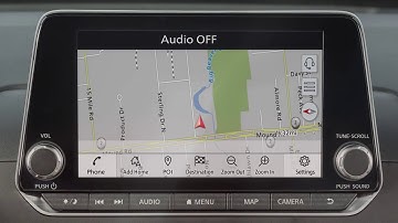 2019 Nissan Altima - Setting the Clock with Navigation (if so equipped)