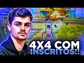 🔥 LIVE FF 🔥 FREE FIRE - AO VIVO 🔥 4X4 + 6X6 COM INSCRITOS 🔥 RG REVELA 🔥 SALA PERSONALIZADA 🔥 #100k