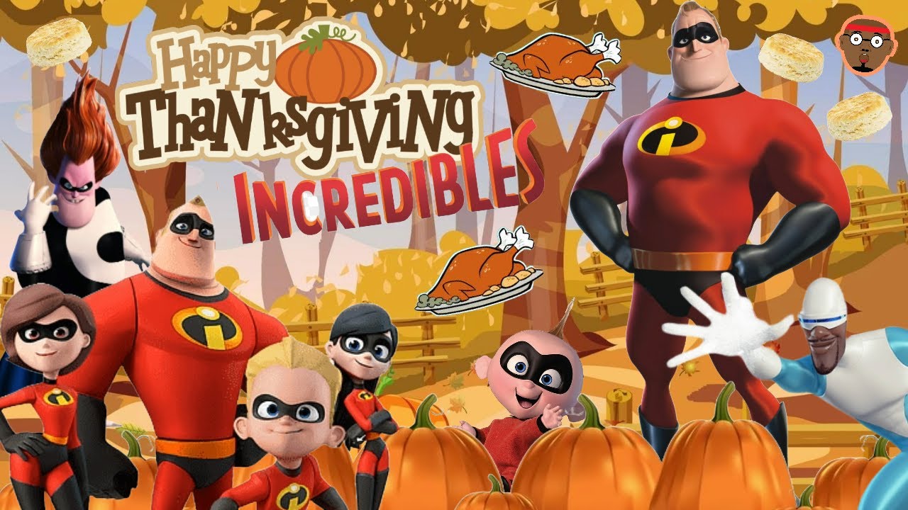 Incredibles Thanksgiving Run | Incredibles Run and Freeze | Fun Kids Game | PhonicsMan Fitness