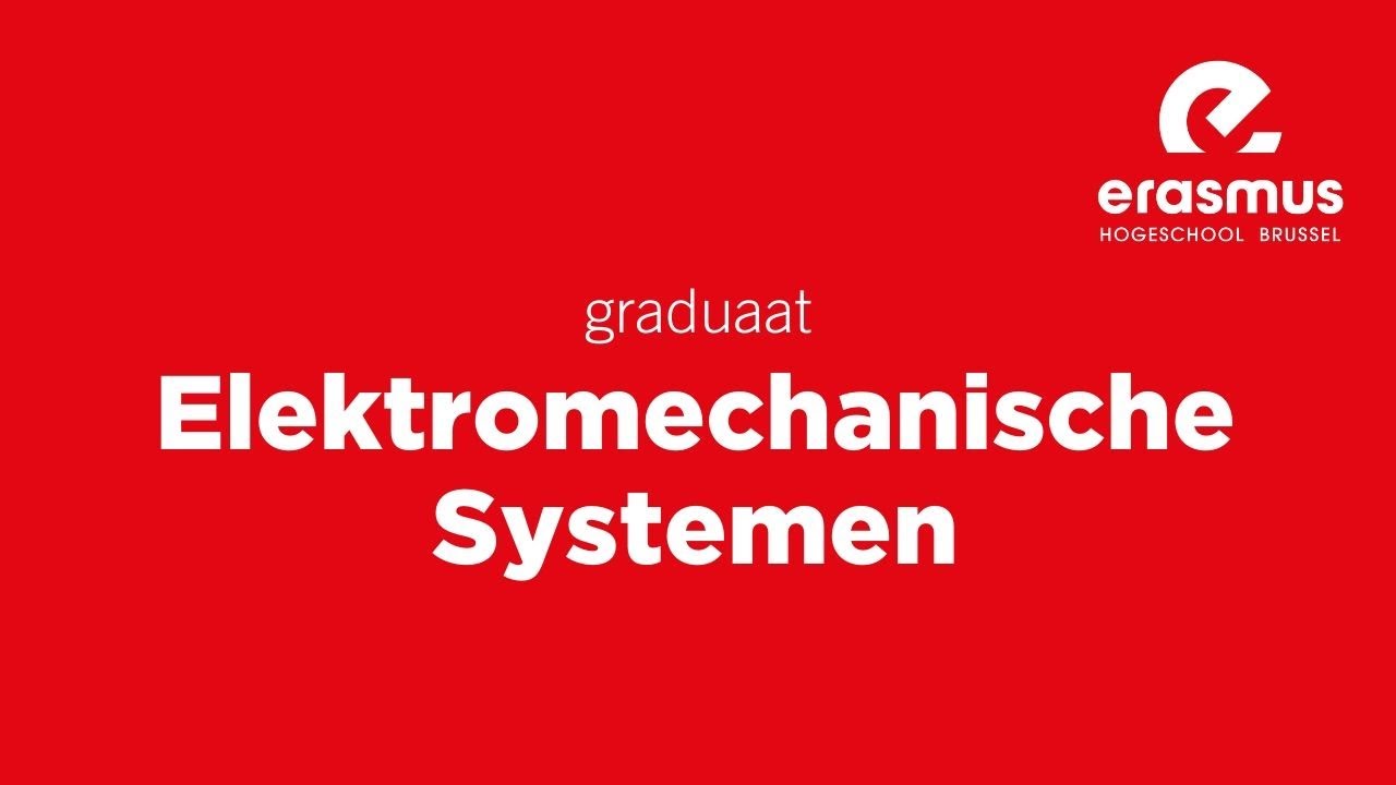 EhB graduaat Elektromechanische Systemen