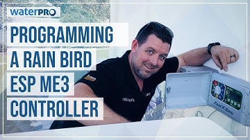Programming a Rain Bird ESP-ME3 Controller