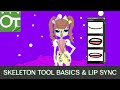 Open Toonz Skeleton Tool and Lip Sync Tutorial