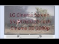 LG 55LM7600: LG Cinema Screen 240Hz LED Smart TV