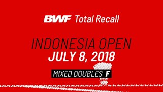 Penarikan Total BWF | Indonesia Terbuka 2018 | Ganda Campuran F | BWF 2020