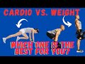 👉👉 CARDIO vs. WEIGHT  lifting the ultimate battle to lose weight  💪💪