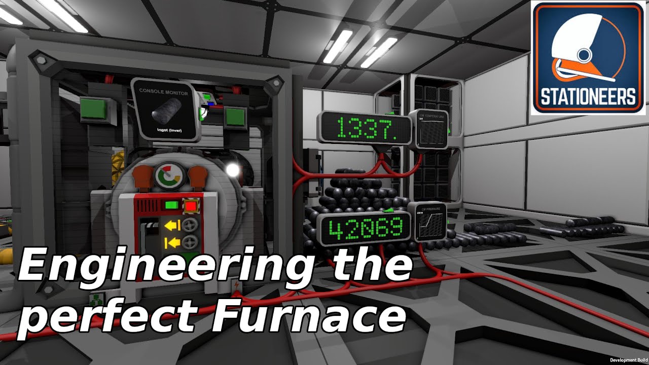 The unnecessarily complex Automated Furnace - Stationeers - YouTube