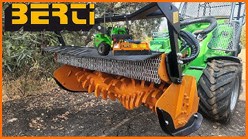 Berti Mowers & Mulchers - Heavy Duty attachments