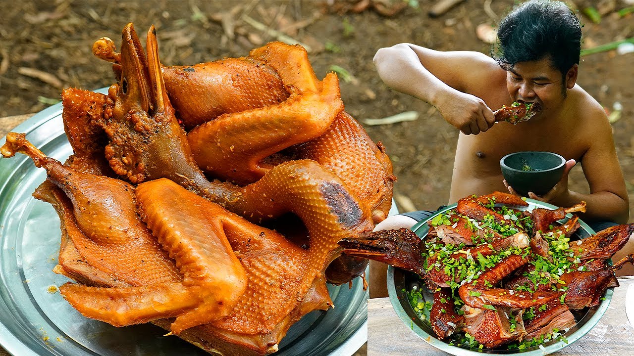 Roasted Wood Duck BBQ Recipe, Cook American Wigeon Duck BBQ Secret Menu