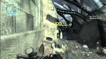 MW3 Epic 5 man Killfeed!