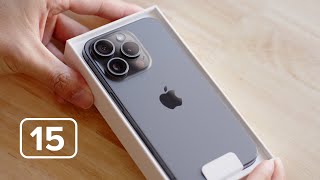 iPhone 15 Pro: ASMR Unboxing + Accessories!