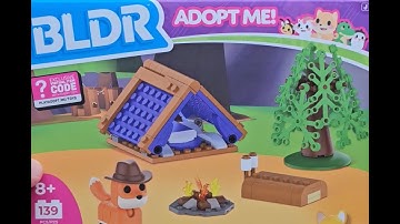 BLDR Adopt Me! Red Fox and Campsite Building Blocks Review