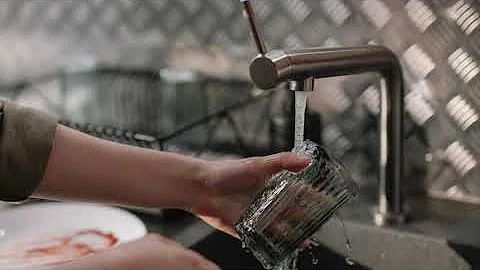 1 HOUR Washing Dishes by Hand | ASMR, Squeaky Sound, Running Water, Scrubbing, Rubber Glove, Crystal